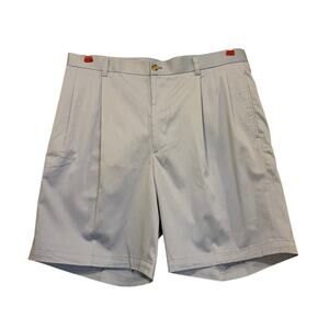 Byron Nelson Men’s Golf Shorts Size 36 Coastal Blue 8” Inseam NWT 100% Cotton